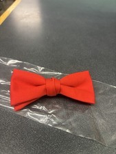 Mens Bow Tie Pre-tied Fashion RED Tuxedo Bowtie Wedding Prom Necktie Free Ship