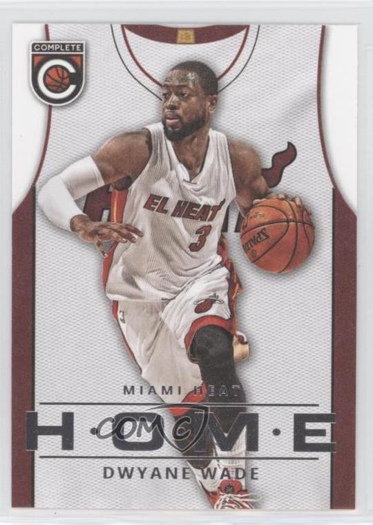 2015-16 Panini Complete Home Dwyane Wade #36 HOF 0x6p