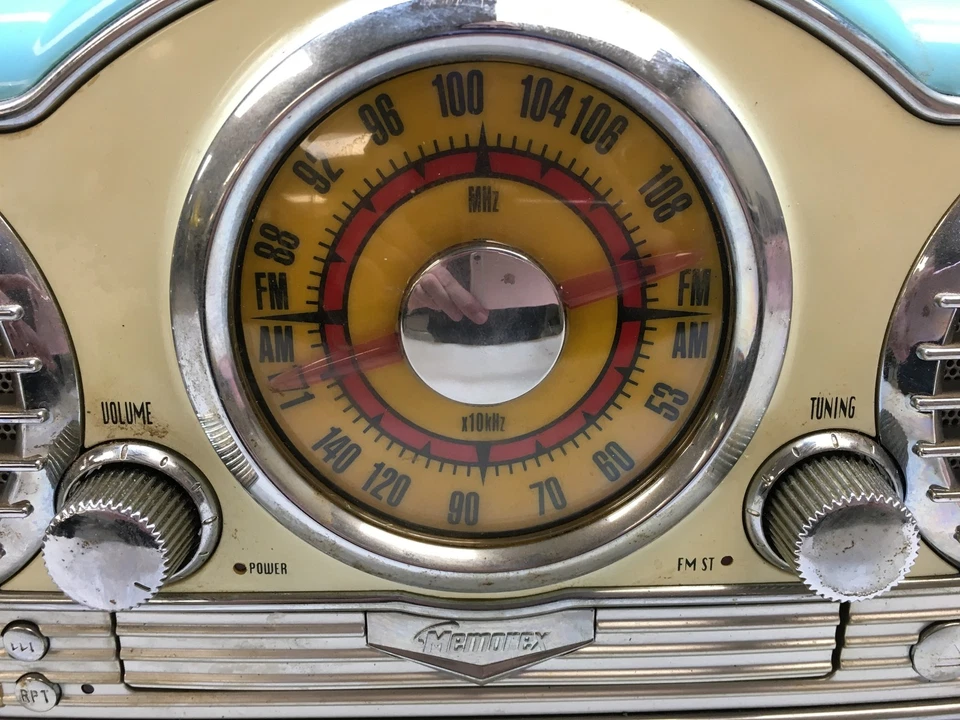 Memorex AM и FM стерео радио MTT3200 винтажный протестирован и б/у - Изображение 2 из 4