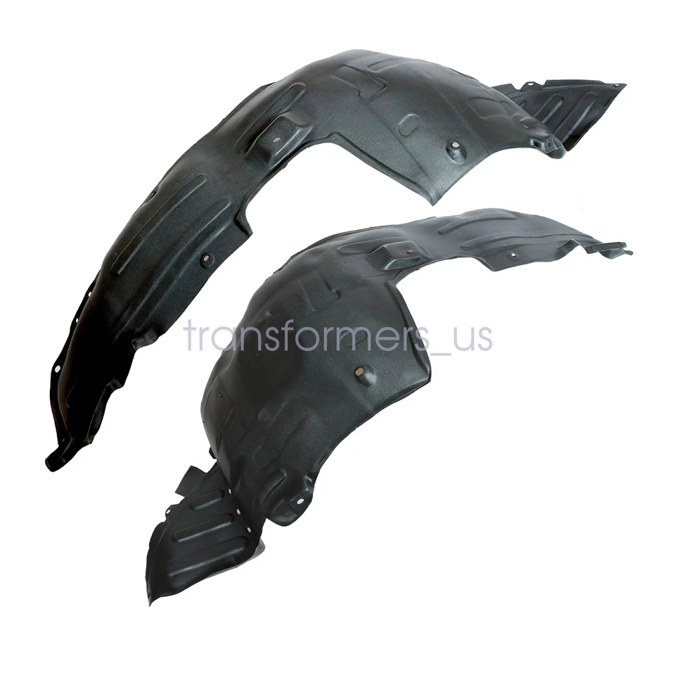 Fits 2013-2016 Hyundai Genesis Coupe 2Pc Front Inner Fender Liner Set - Imagem 2 de 4