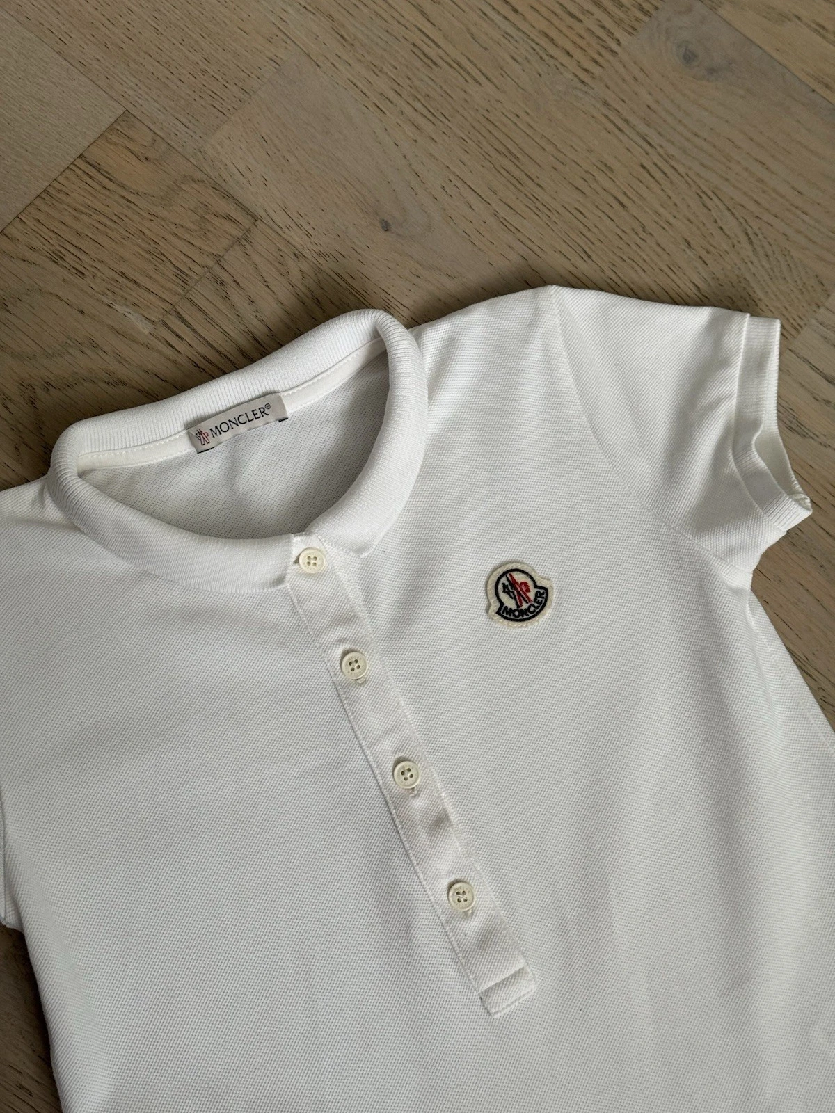 Vestito bianco Moncler bambino 6 anni