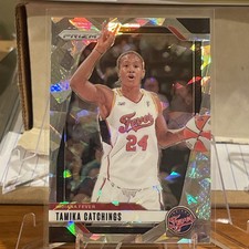2024 Panini WNBA Prizm Tamika Catchings-#40 Cracked Ice Parallel. Indiana Fever!