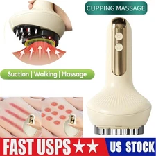 Electric Cupping Massager Vacuum Suction Cup GuaSha Anti Cellulite Beauty Tools