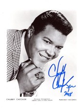 SINGER Chubby Checker autograph, signed photo