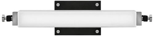 Hinkley Rollins 18" Wide Black and Chrome LED Bath Light - Picture 2 of 10