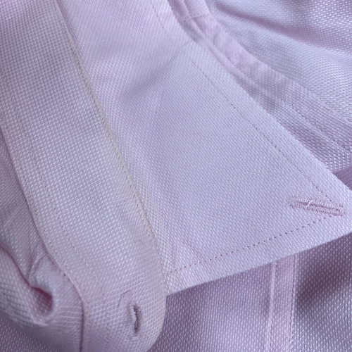 Bobby Jones Shirt Mens Medium Pink Golf Logo Button Down Long Sleeve 100% Cotton - Picture 18 of 18