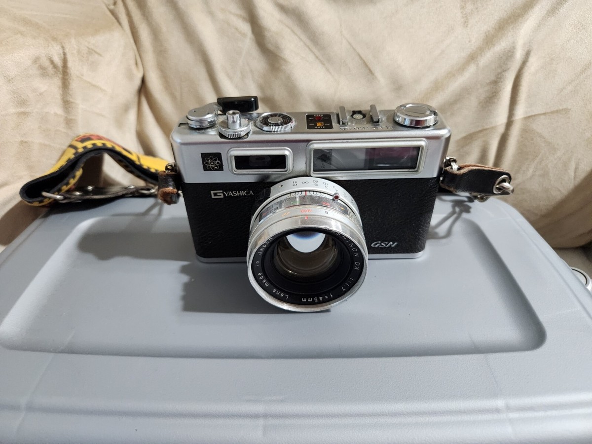 1966 YASHICA Electro 35 GSN 35mm Film Camera with Yashinon DX 45mm  Lens