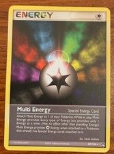 2007 Pokemon Ex Power Keepers #89/108 Multi Energy-Used Free Shipping