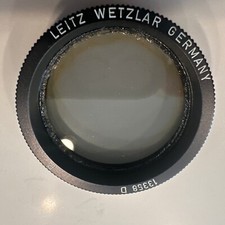 Vintage Leica Leitz Wetzlar 44mm Polarizing Polarizer Filter 13358 D