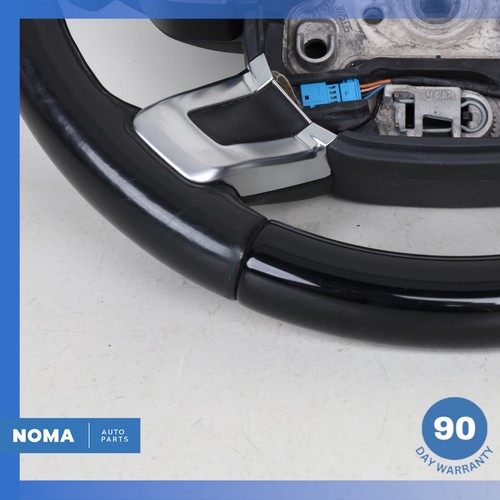 13-22 Land Rover Range Rover L405 Leather Steering Wheel Black w/ Switches OEM - Picture 8 of 20