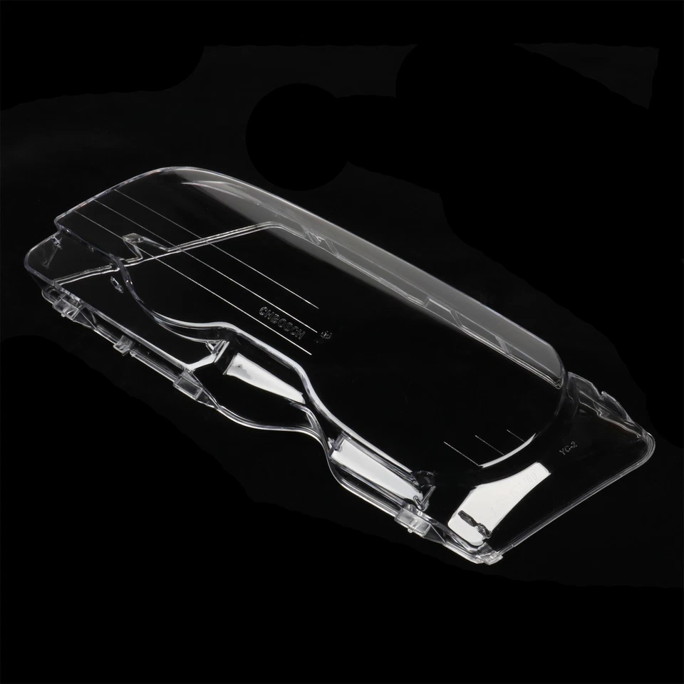 Par de cubiertas de lente de faros delanteros para BMW E46 2003-1999 2 PUERTAS / 01-06 M3 transparente nuevo Foto 4 de 4