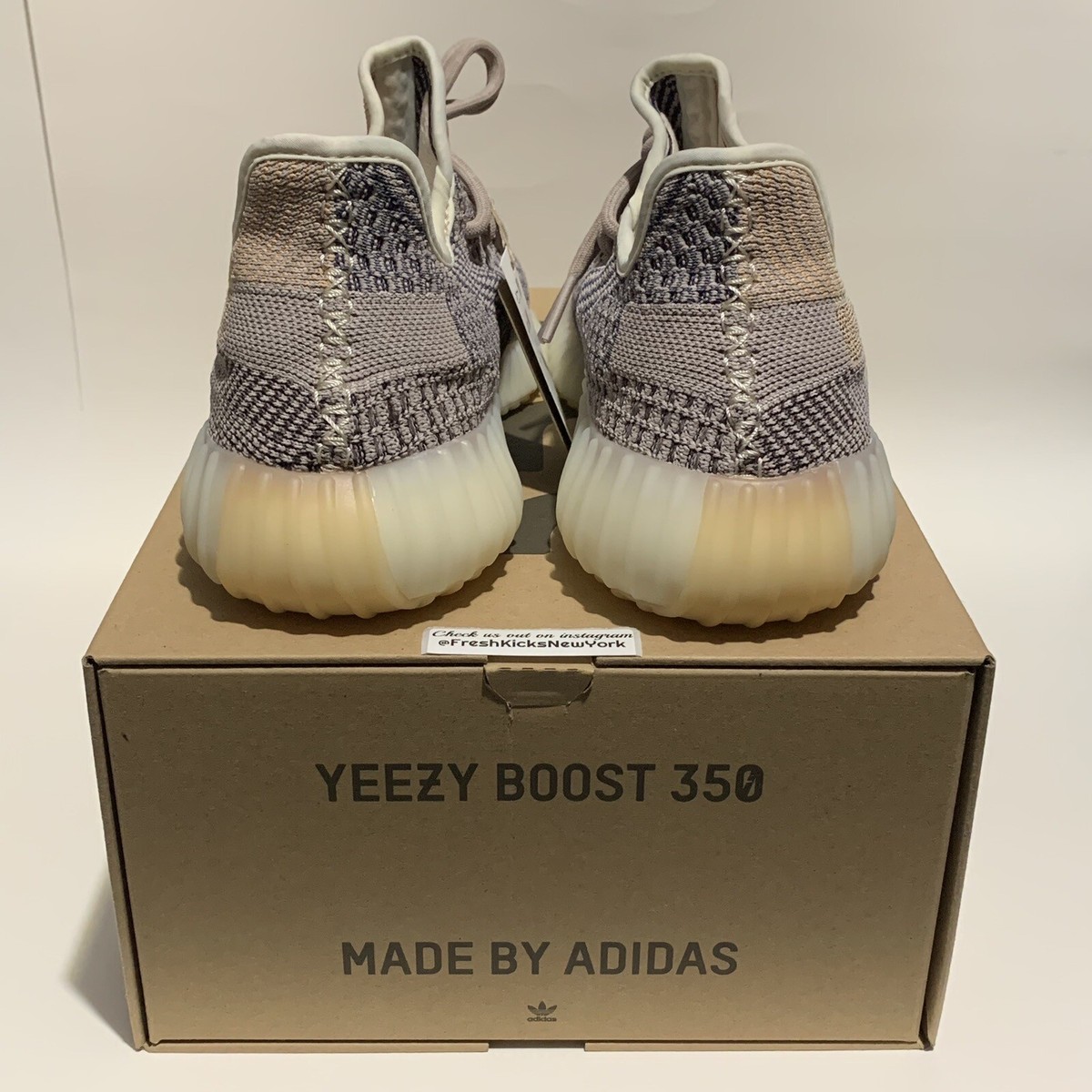 Adidas Yeezy Boost 350 V2 Ash Pearl Men Size 9 New GY7658 (2021