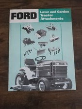 Ancienne brochure accessoires tracteur Ford LGT 100 120 125 145 165