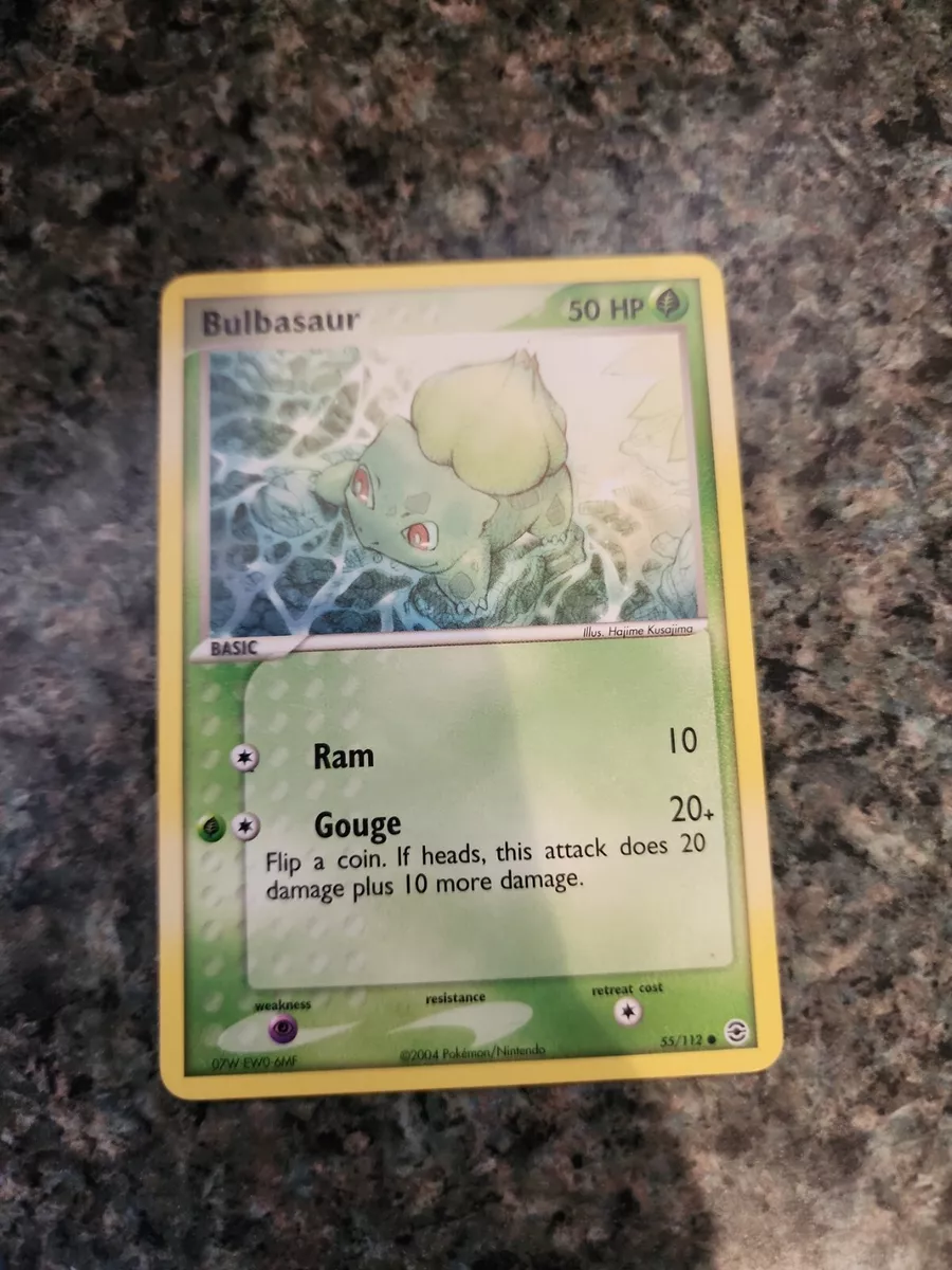 Bulbasaur - EX FireRed & LeafGreen Pokémon card 55/112