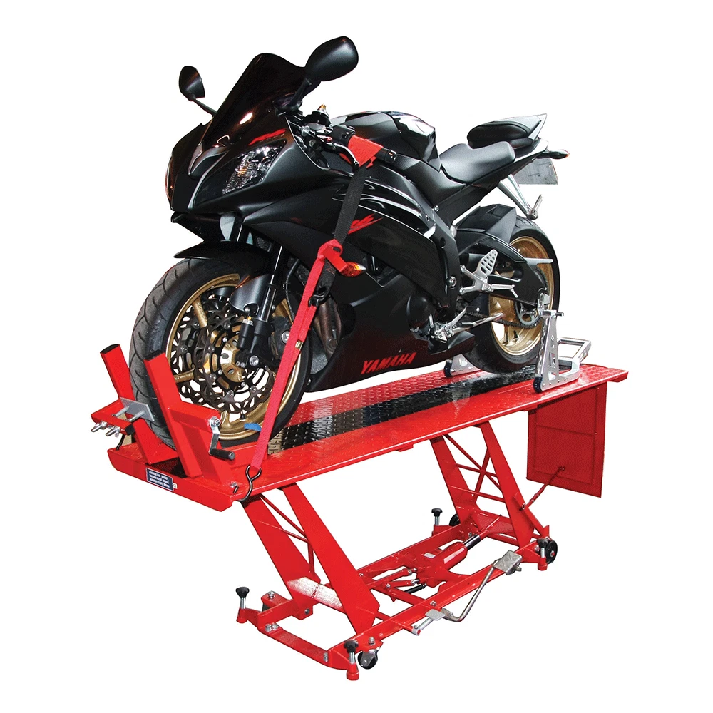 Biketek hydraulic motorcycle workshop outlet lift table