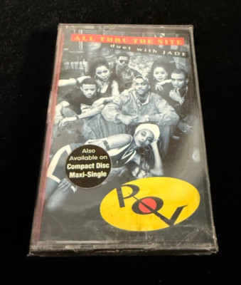 All Thru The Nite Duet With Jade Cassette Maxi Single Sealed