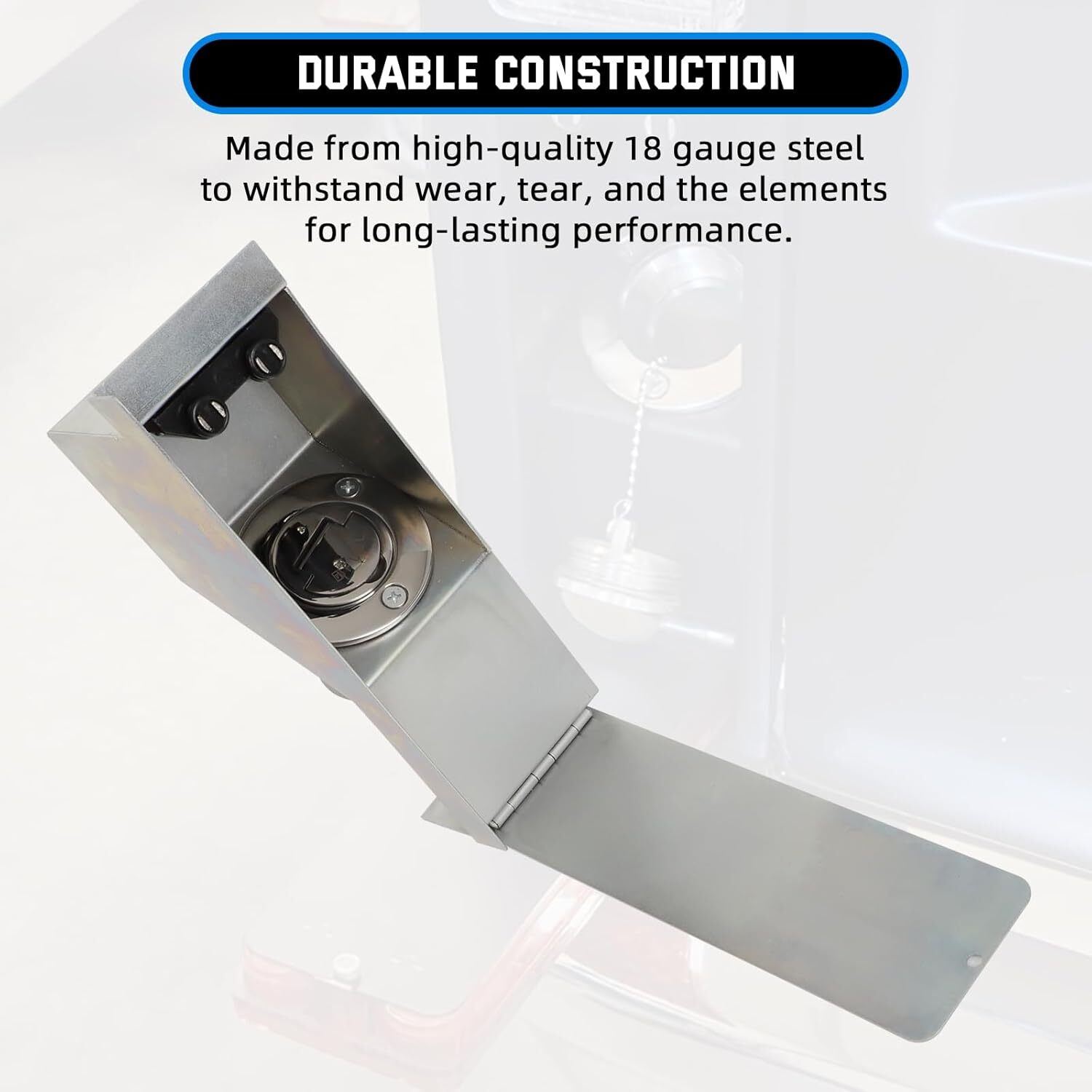 Taillight Fuel Filler Hidden Gas Door Relocation Kit For Chevrolet GMC 67-72 US