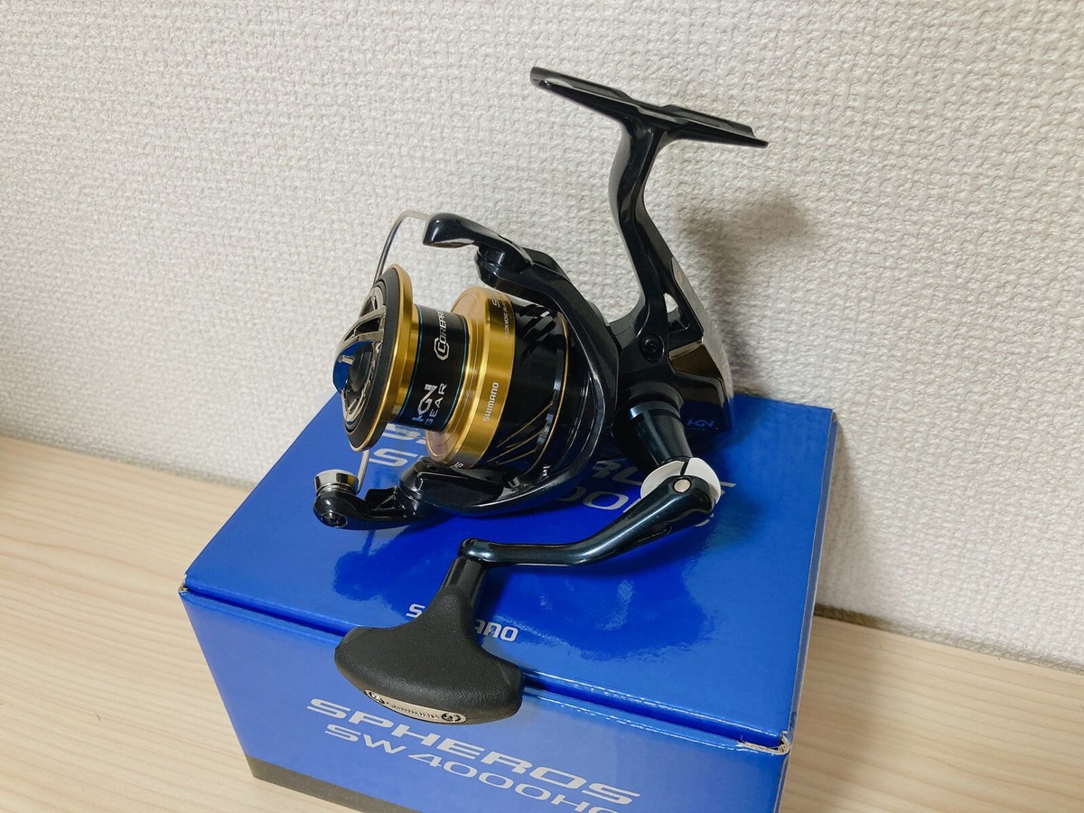 (美品)シマノ　SHIMANO SPHEROS SW4000HG PE1.5号 Shimano 19 SPHEROS SW 4000-HG Spinning Reel | eBay