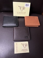 Cavelio Premium Leather Bifold Wallets for Men NEW