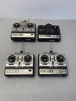Futaba Attack-4 [FP-T4NBL]- Digital Proportional Radio Control System 72 MHz Lot