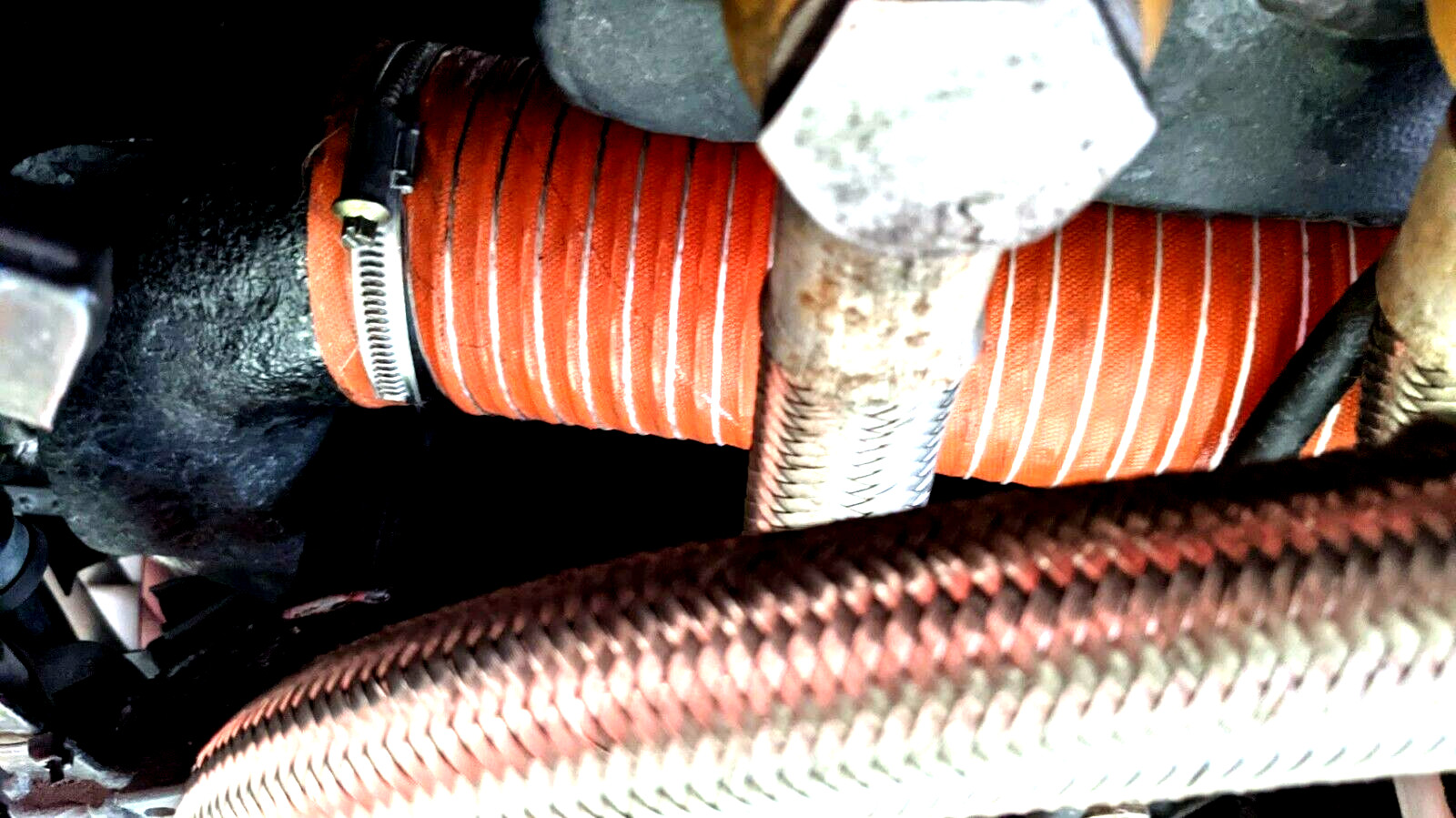 FERRARI 456M GTA FRONT BRAKE COOLING DUCT HOSE 177780