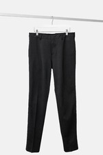 Prada Charcoal Grey Pinstripe Trousers, Size EU 36