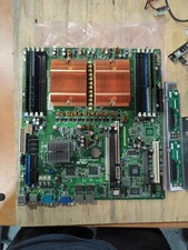 ASUS KFN4-DRE Socket F 2214 Dual Opteron CPUs Motherboard 4GB & Extras I/O 