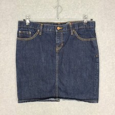 GAP Limited Edition Women's Denim Pencil Skirt Jean Dark Wash 12
