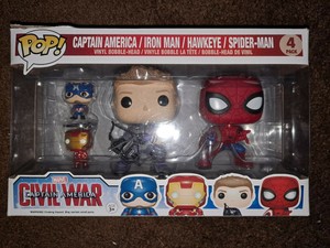 funko civil war 4 pack