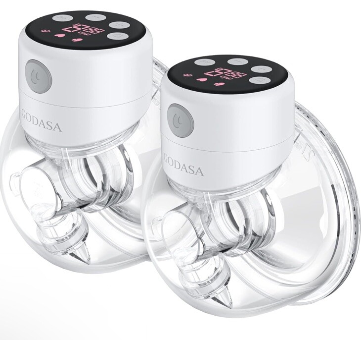 Hands-Free Wearable Lightweight Rechargeable Breast Pump Supports Charity on Amazon-image