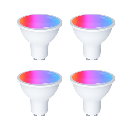 MOES Smart Matter GU10 Glühbirne WLAN LED Leuchtmittel 2700K-6500K RGBCW Dimmbar - Bild 14 von 14