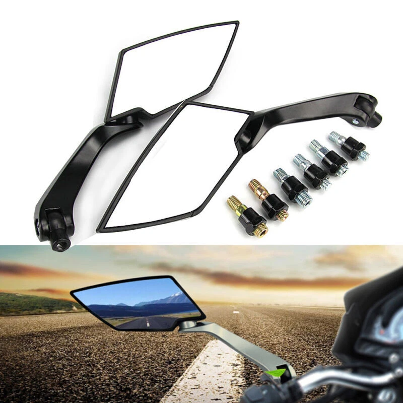 Espejo retrovisor de motocicleta Fit 2010 2011 2018 2019 Honda Fury VTX1300 VTX1800 8/10 mm Foto 4 de 4