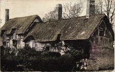 ENGLAND Stratford Ann Hathaway's Cottage c1912 Postcard