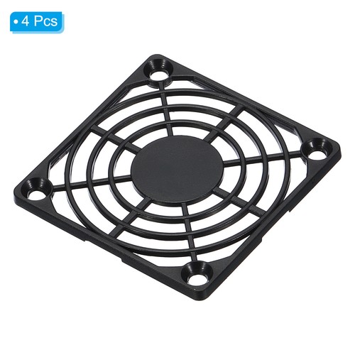 4 Packung Lüftergitter ABS Kunststoff Lüfterschutzabdeckung 60mm für Fan DIY - Bild 3 von 6