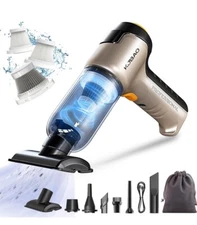 4 in 1 Upgrade Car Vacuum Cleaner Air Blower Wireless Handheld Rechargeable Mini