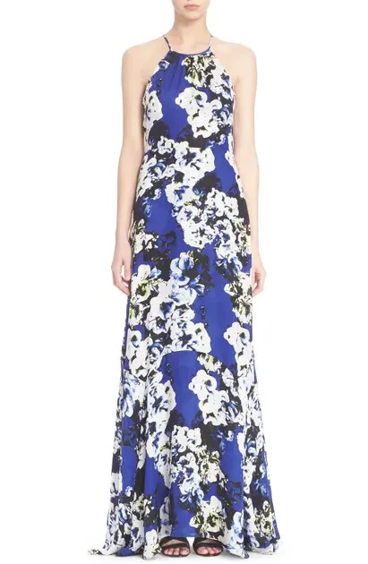 Parker floral maxi best sale dress