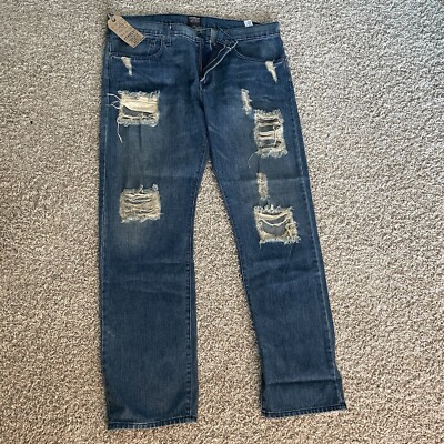 Kenndy Distressed Jeans Size 40 Made in USA