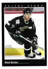NEAL BROTEN 1993-94 PINNACLE CARD NEAR MINT+ CONDITION