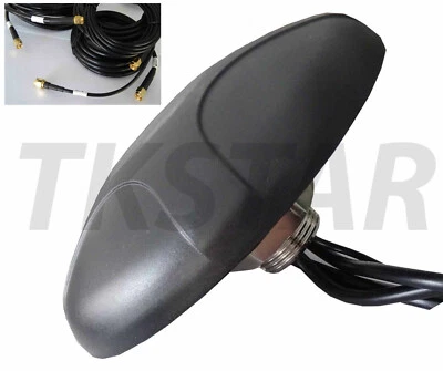 LTE 4G Wifi GSM GPS LKW Boot Dach Außen Antenne MIMO Verstärker 5x 3m SMA Kabel - Bild 1 von 4