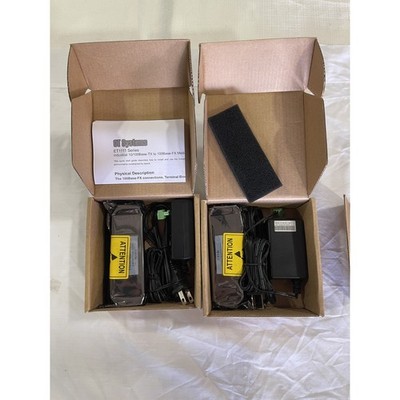 2 OT Systems ET1111-A-MT Micro Industrial Media Converter 10/100Base-TX SC Fiber