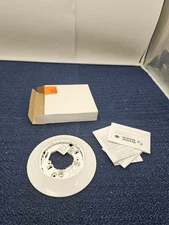 (QTY 2) System Sensor B300A-6 Detector Base White For Fire Alarm Smoke Detector