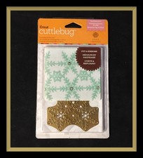 Anna Griffin SNOWFLAKE LACE Cut Emboss Die 3.5" x 5.5" NEW