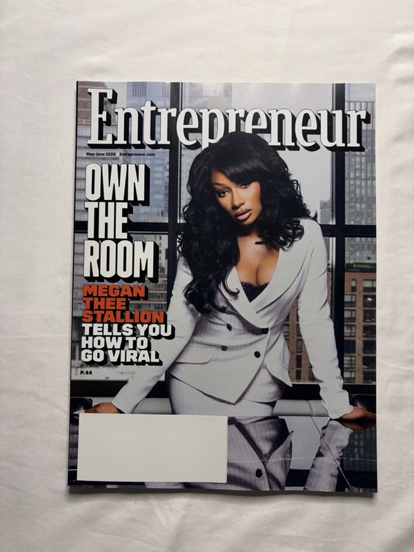 Entrepreneur Megan Thee Stallion “HotSales Summer!” Issue May-June 2026 Magazine