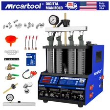 Fuel Injector Cleaner&Tester Leak Test, Spray Volume Analysis For Car&Motorcycle
