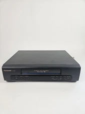 Panasonic VCR PV-7450 Blue Line Omnivision 4-Head - No Remote - Tested, Works