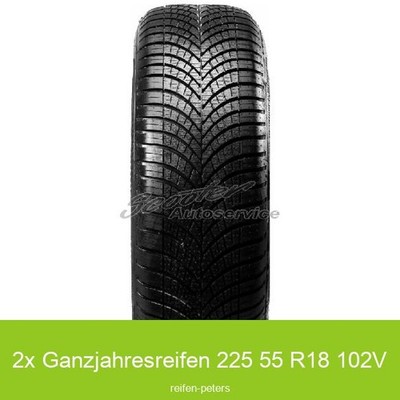 2x Ganzjahresreifen Goodyear Vector 4-Seasons G-3 XL 225/55 R18 102V id70515