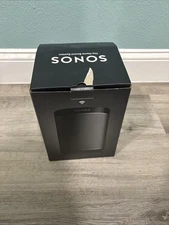 SONOS One Wireless Smart Speaker Voice Control Black A100 ONEG1US1BLK-Brand New!