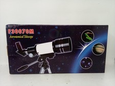 Astronomical Telescope - F30070M White Black
