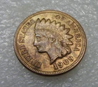 Choice XF 1909-P Indian Head Cent Indian Head Penny