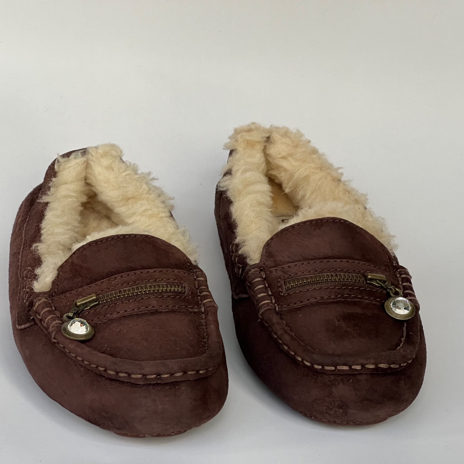 UGG Australia Ansley Charm Java Brown Moccasins S… - image 6